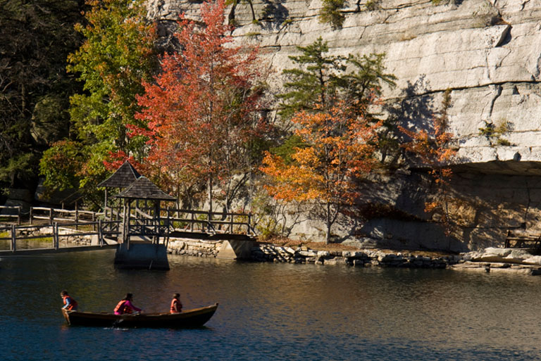 Mohonk boaters